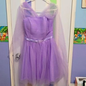 Purple Fairy Prom Dress